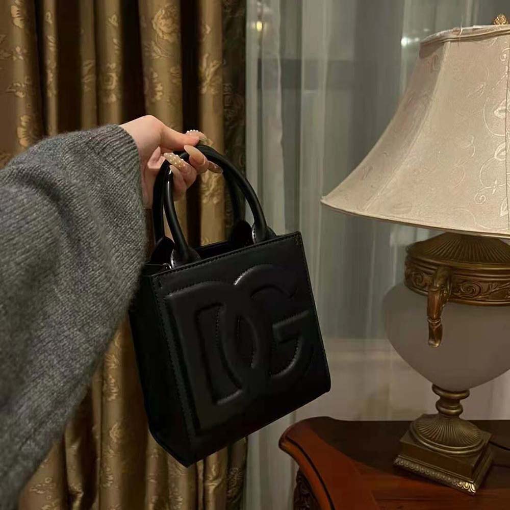 Dolce Gabbana D&G Women DG Daily Mini Shopper-Black - image 5