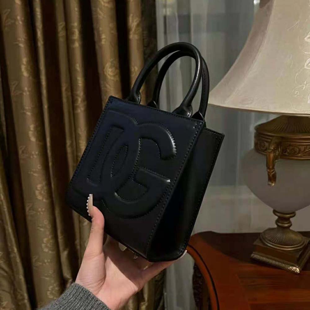 Dolce Gabbana D&G Women DG Daily Mini Shopper-Black - image 8