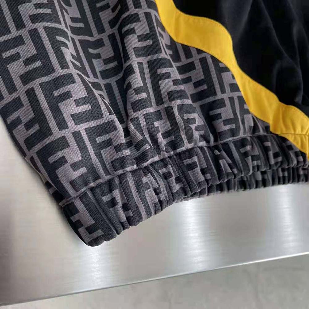 Fendi Men Black Jersey Sweatshirt-FAF681AN67F1KRX - image 7