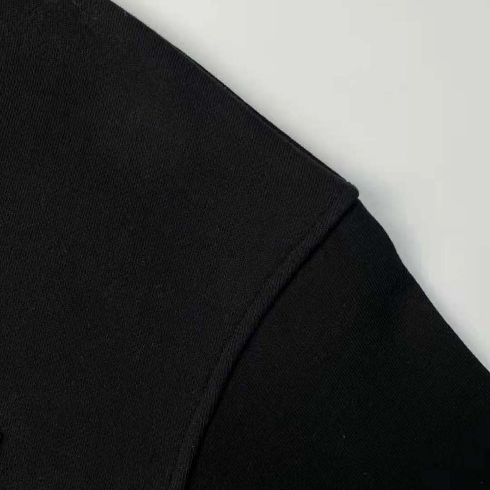 Fendi Men Black Jersey Sweatshirt-FY0178AQJ9F0QA1 - image 8