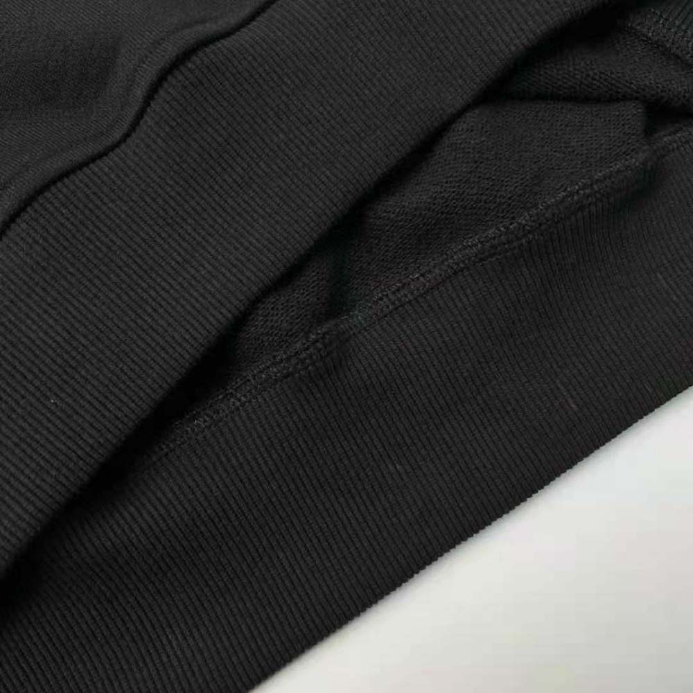 Fendi Men Black Jersey Sweatshirt-FY0178AQJ9F0QA1 - image 5
