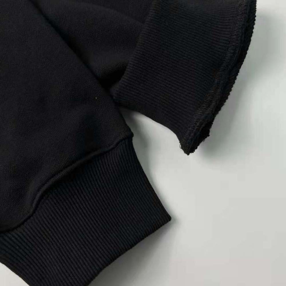 Fendi Men Black Jersey Sweatshirt-FY3938APN0F0QA1 - image 7