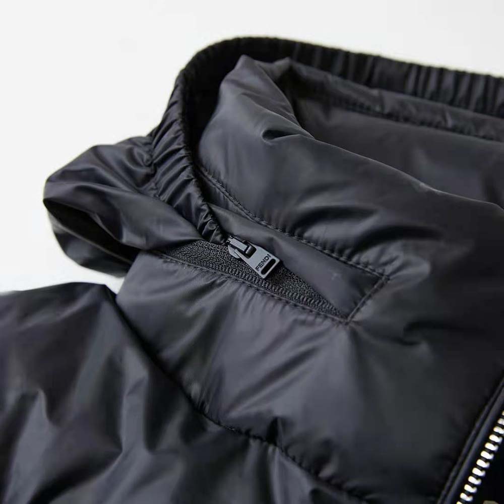 Fendi Men Down Jacket Black Nylon Down-FY0178AQJ9F0QA1 - image 5