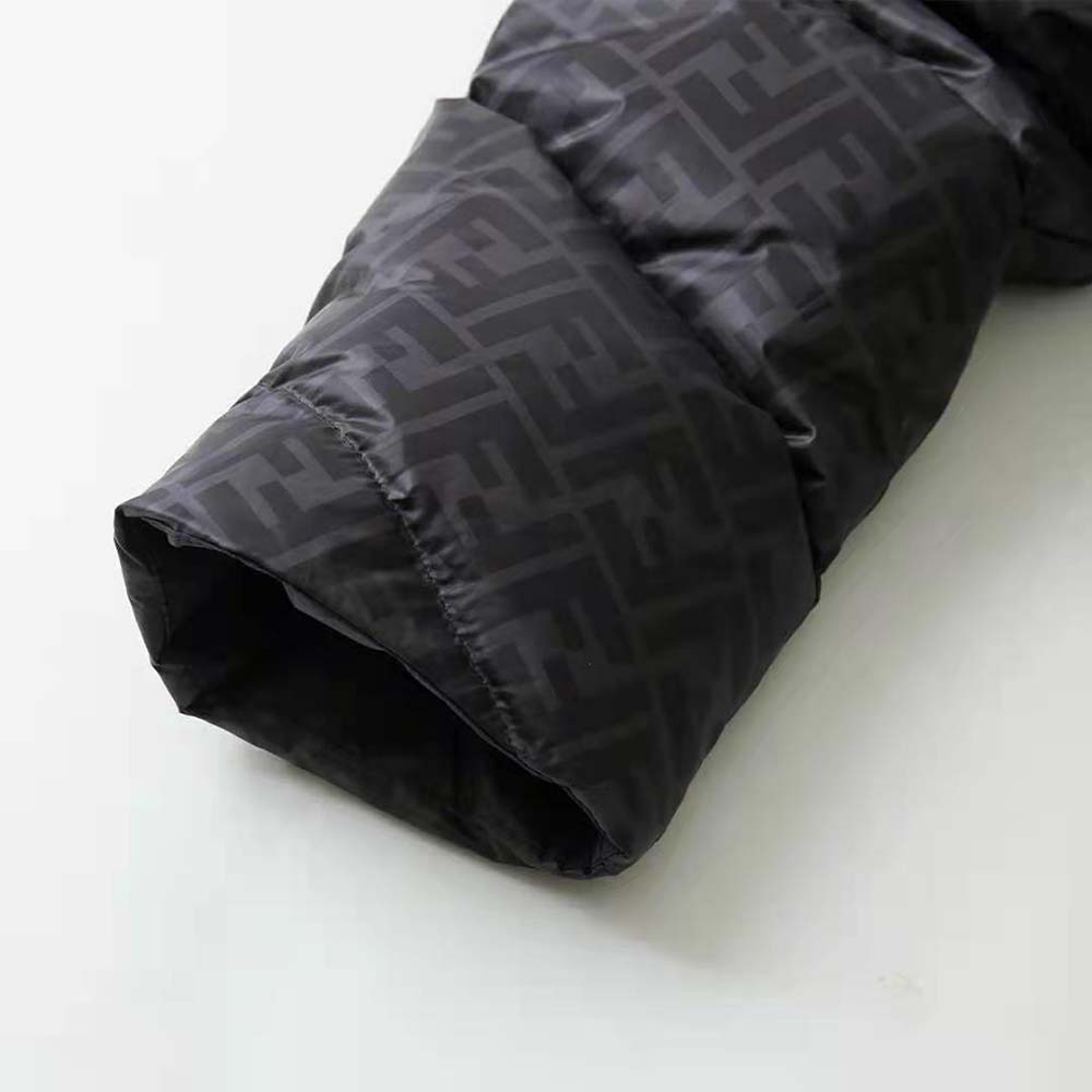 Fendi Men Down Jacket Black Nylon Down-FY0178AQJ9F0QA1 - image 8
