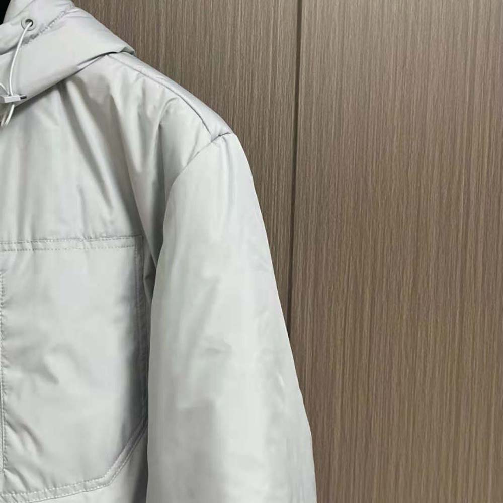 Fendi Men Down Jacket White Nylon Down-FAA919AQNJF1N6G - image 8