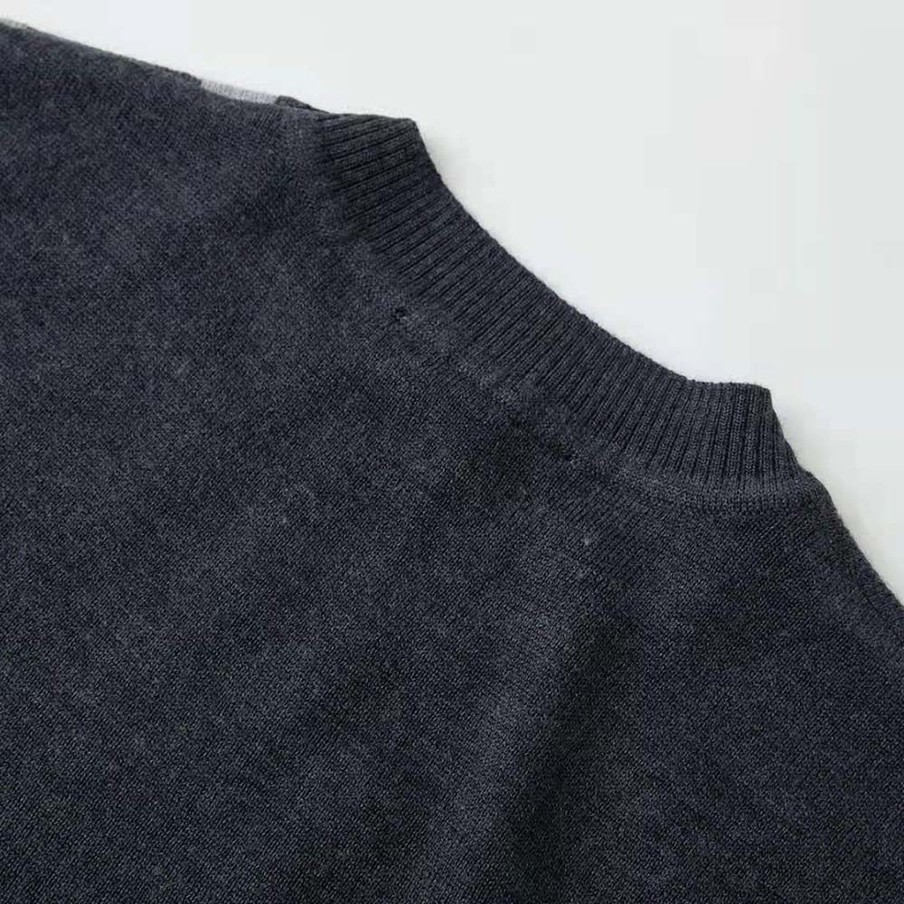 Fendi Men Gray Wool Sweater-FZX091APJKF1ML0 - image 9