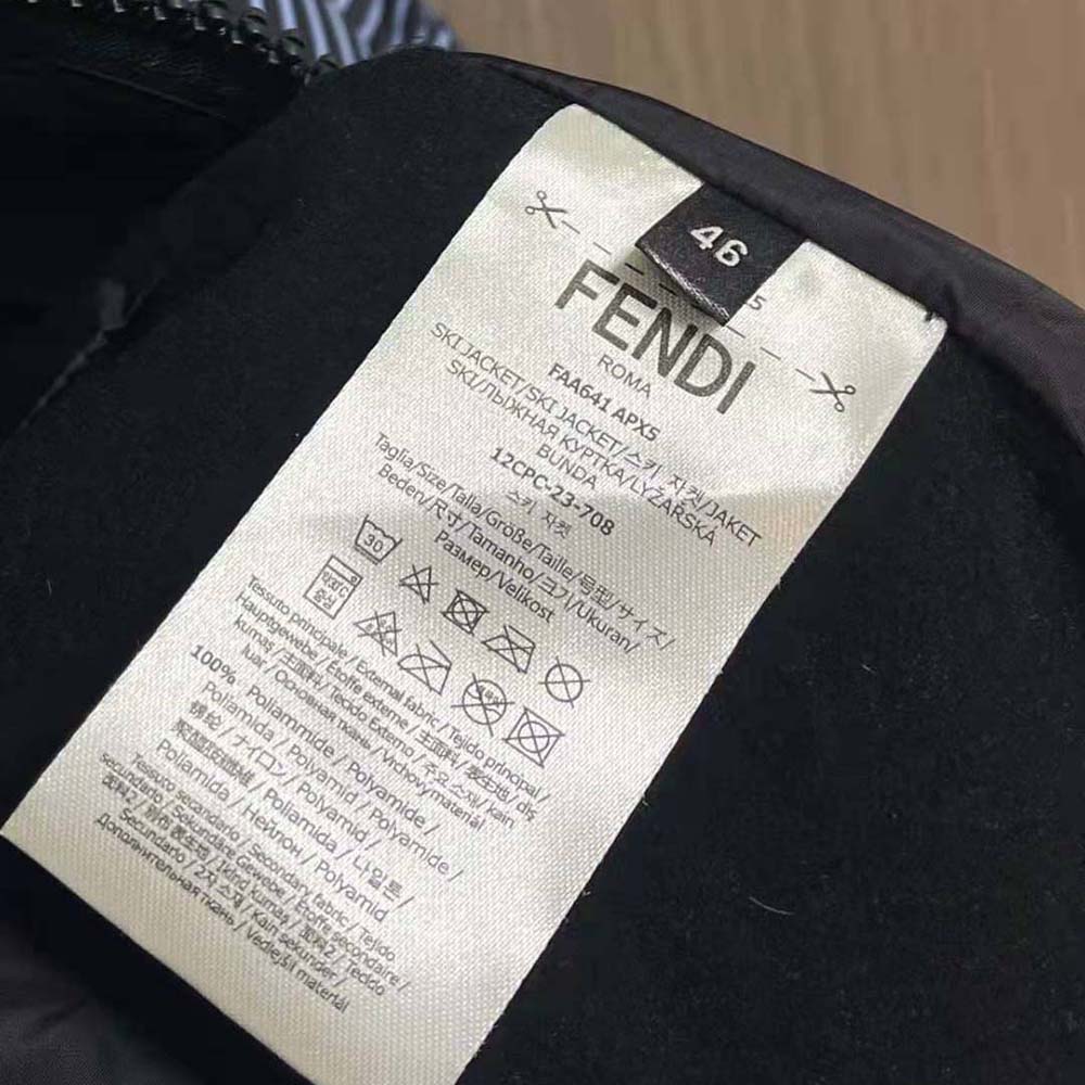 Fendi Men Multicolor Nylon Blouson-FAA641APX5F1ML9 - image 10