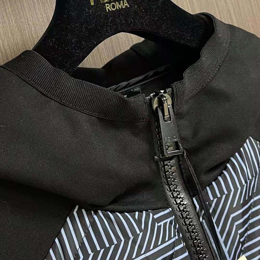 Fendi Men Multicolor Nylon Blouson-FAA641APX5F1ML9 - image 5