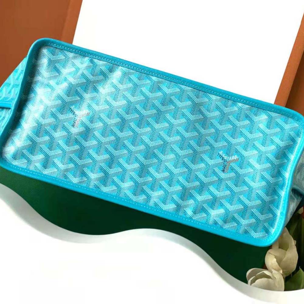 Goyard Women Anjou PM Seahorse Embroidery-Blue - image 5