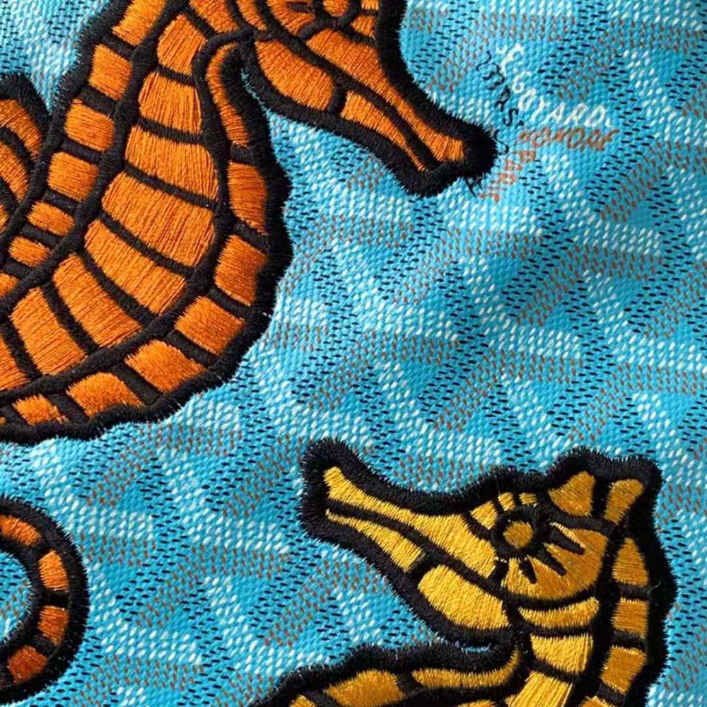 Goyard Women Anjou PM Seahorse Embroidery-Blue - image 8