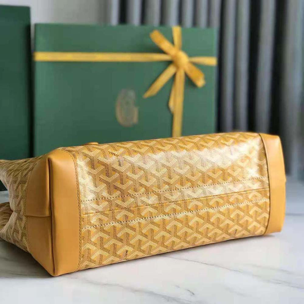 Goyard Women Bellechasse Biaude PM Bag-Yellow - image 4