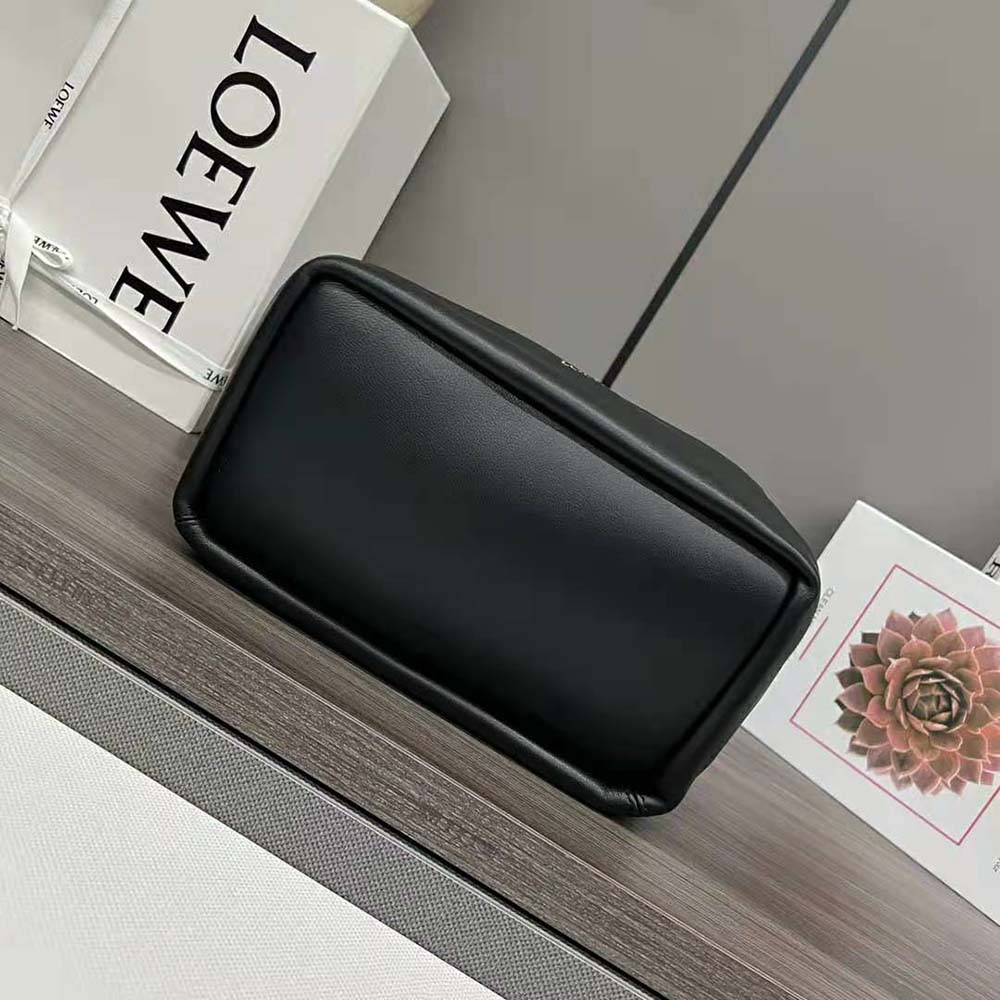 Loewe Women Small Squeeze Bag in Nappa Lambskin-Black - image 6