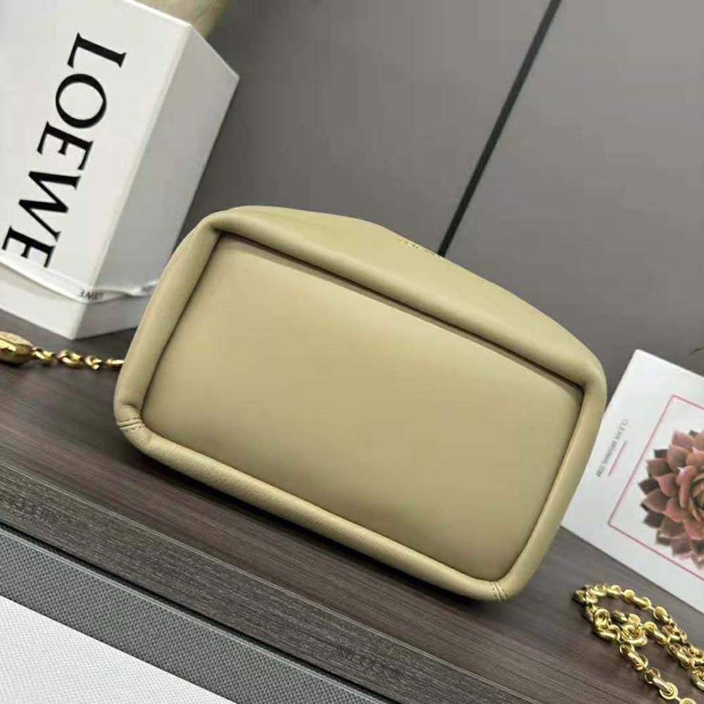 Loewe Women Small Squeeze Bag in Nappa Lambskin-Clay Green - image 5