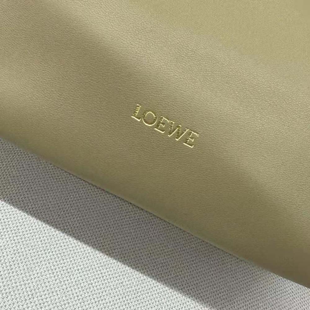 Loewe Women Small Squeeze Bag in Nappa Lambskin-Clay Green - image 9