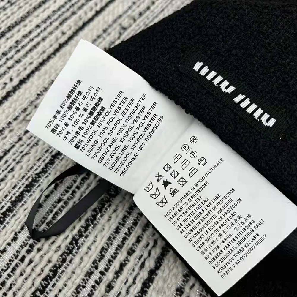 Miu Miu Women Embroidered Tweed Miniskirt-MG2135_139N_F0002 - image 9