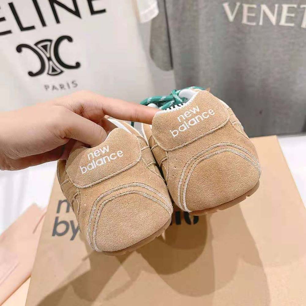 Miu Miu Women New Balance X Miu Miu 530 SL Suede Sneakers-Cinnamon - image 7