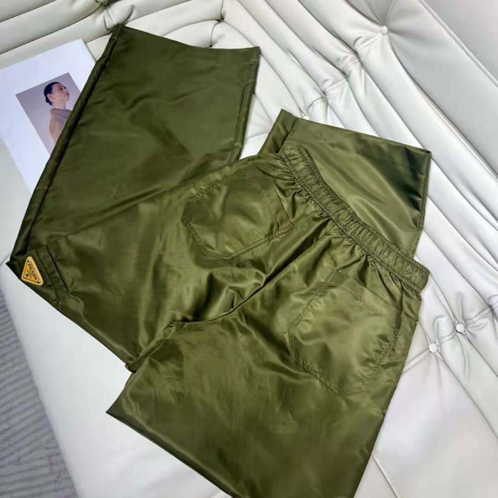 Prada Women Re-Nylon Pants-Green 22H914_1WQ8_F0466 - image 4