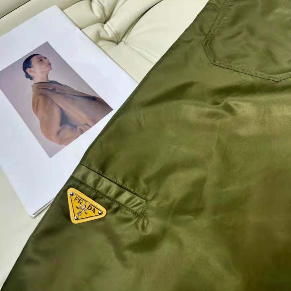 Prada Women Re-Nylon Pants-Green 22H914_1WQ8_F0466 - image 6