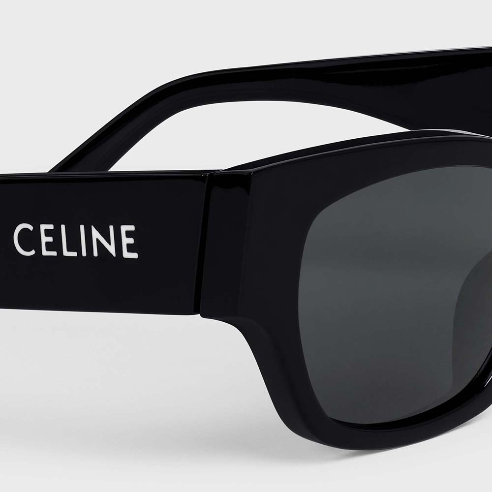 Celine Unisex Monochroms 01 Sunglasses in Acetate-Black 4S197CPLB.38NO - image 4