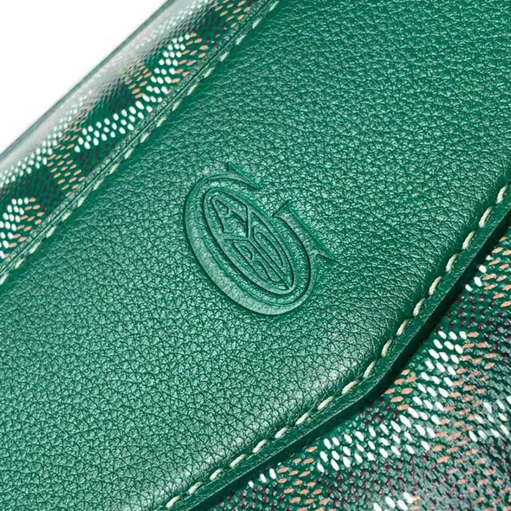 Goyard Unisex Cisalpin Document Case-Green - image 9