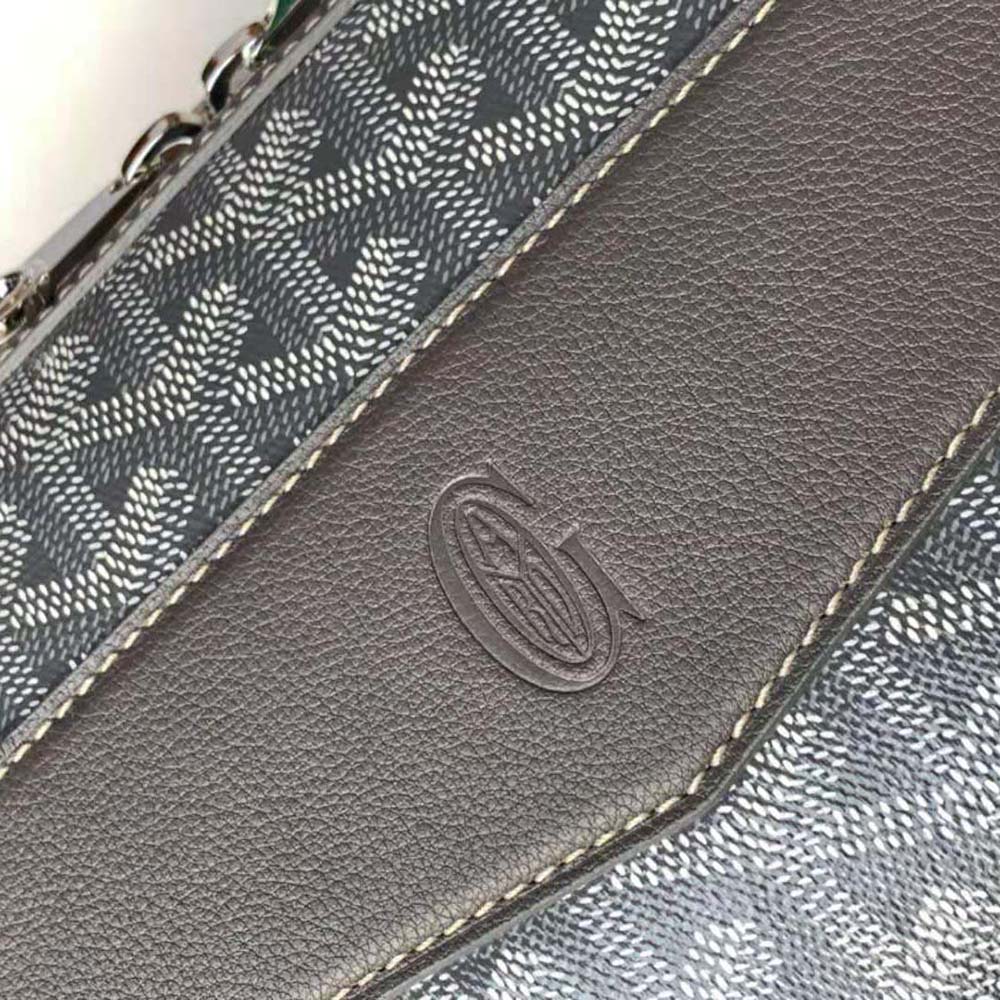 Goyard Unisex Cisalpin Document Case-Grey - image 7
