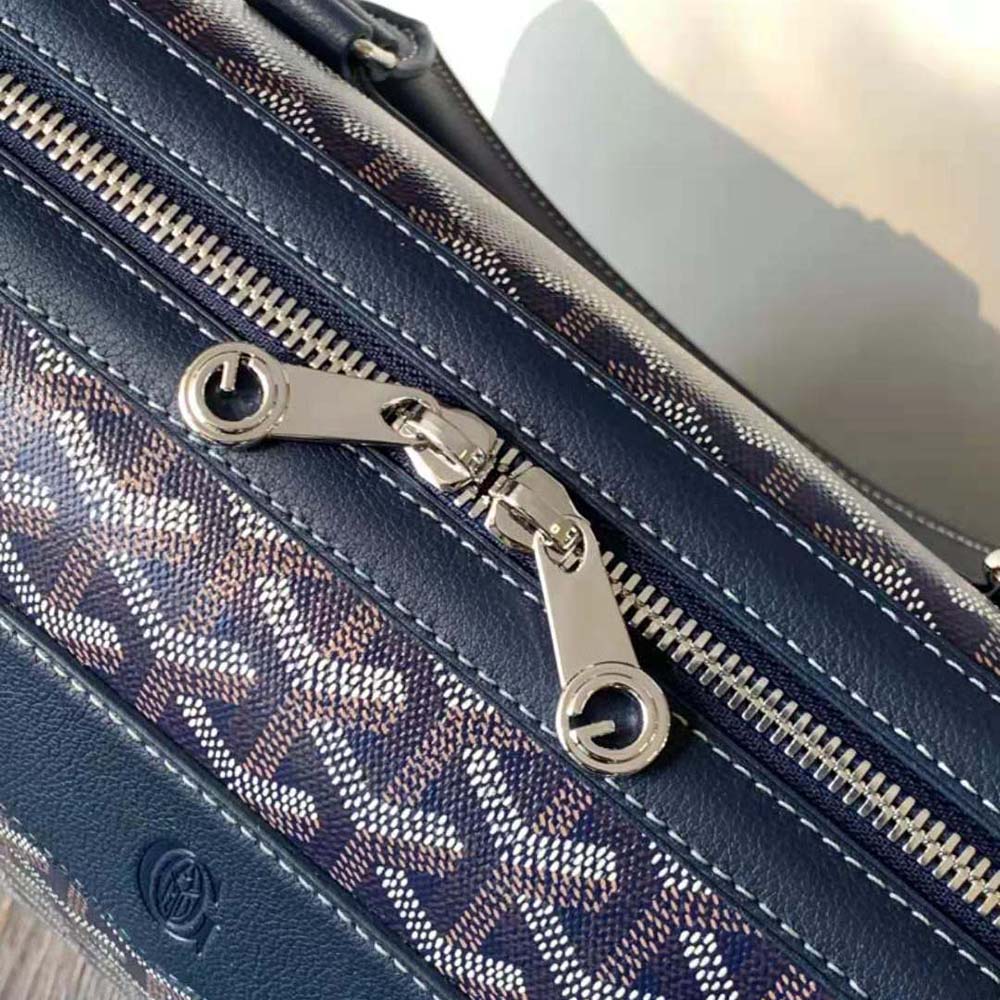 Goyard Unisex Cisalpin Document Case-Navy - image 9