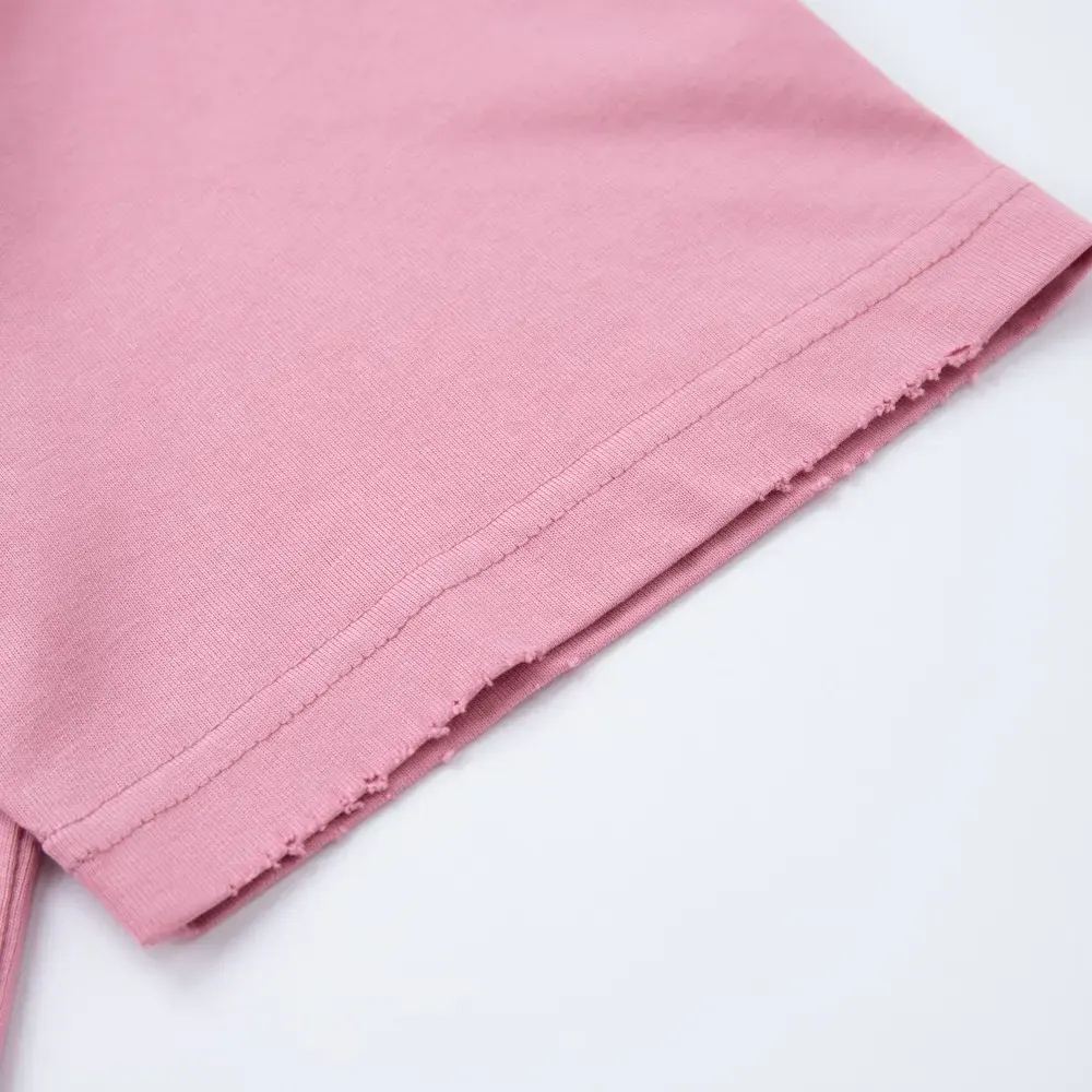 Balenciaga Men Paris Moon T-Shirt Oversized in Light Pink Vintage Jersey - image 9