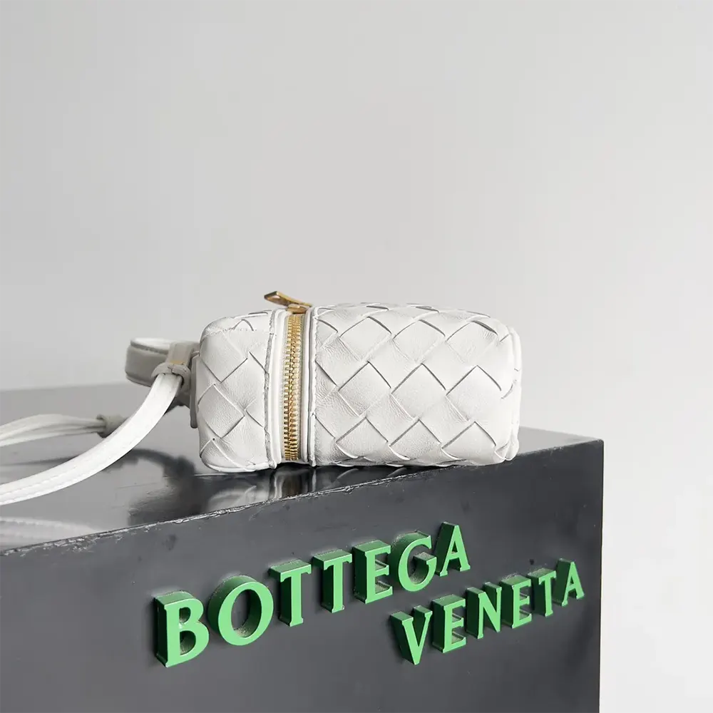 Bottega Veneta Women Bang Bang Vanity Case-White - image 4