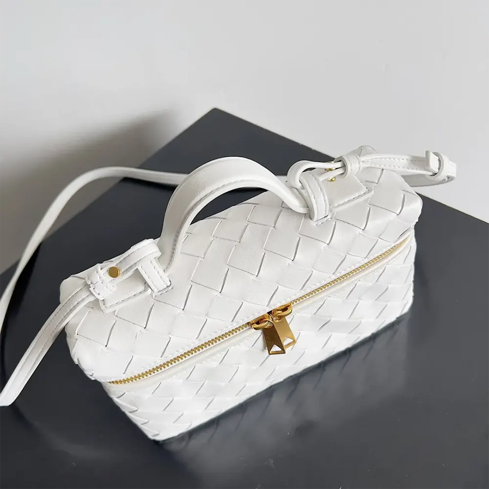Bottega Veneta Women Bang Bang Vanity Case-White - image 6