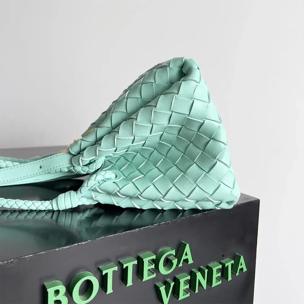 Bottega Veneta Women Small Andiamo Parachute- Green oasis - image 4