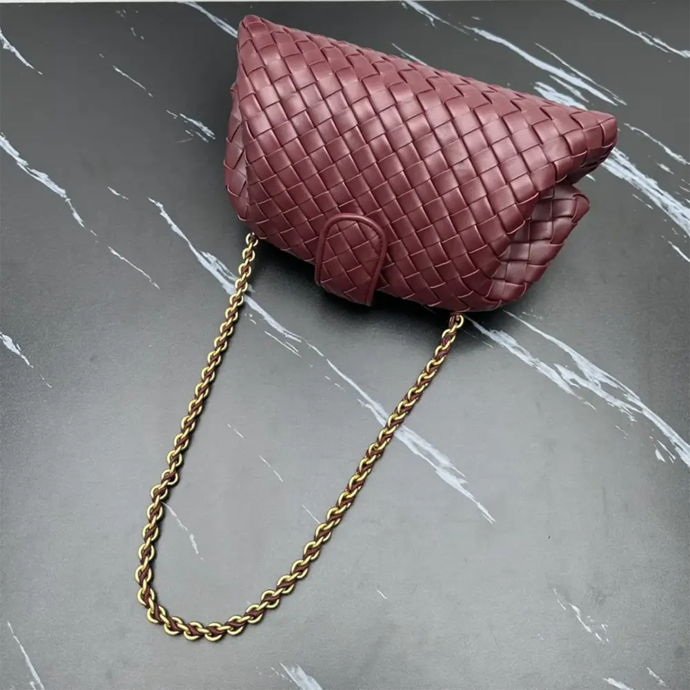 Bottega Veneta Women Teen Lauren 1980 With Chain-Barolo - image 7
