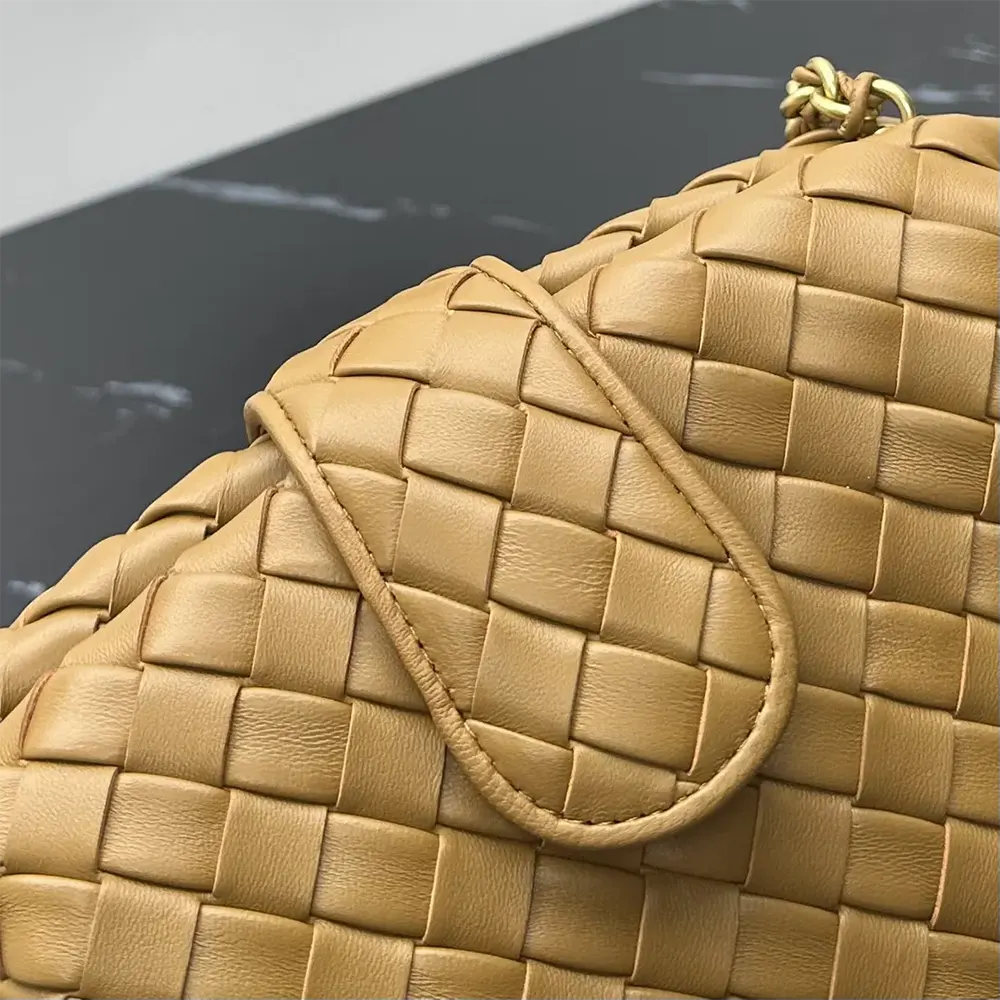 Bottega Veneta Women Teen Lauren 1980 With Chain-Dark Praline - image 8
