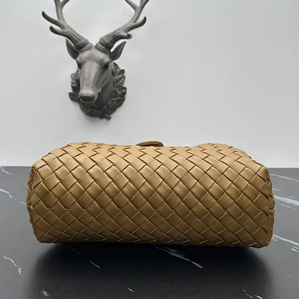Bottega Veneta Women Teen Lauren 1980 With Chain-Dark Praline - image 5