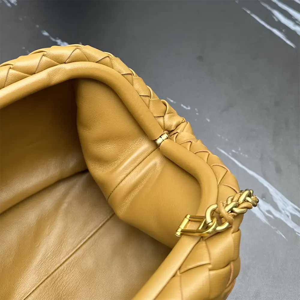 Bottega Veneta Women Teen Lauren 1980 With Chain-Dark Praline - image 9