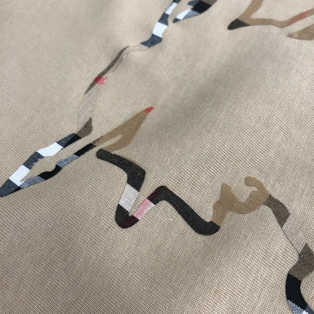 Burberry Men Check EKD Cotton T-shirt - image 7