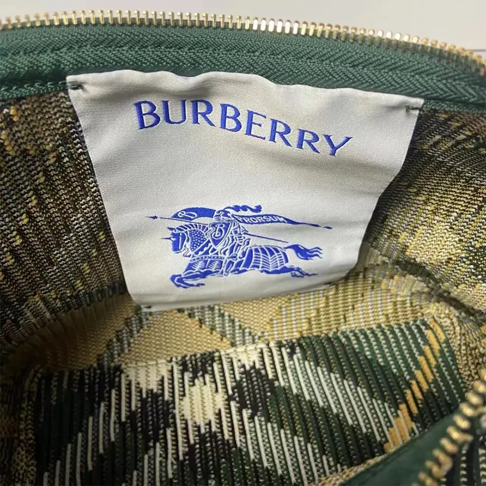 Burberry Women Mini Peg Duffle Bag-Green - image 10