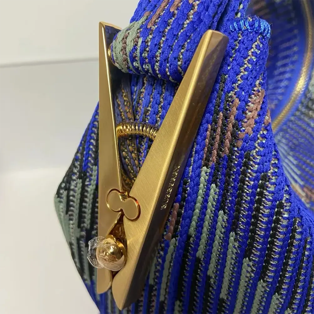 Burberry Women Mini Peg Duffle Bag-Navy - image 10