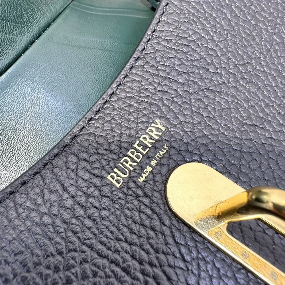 Burberry Women Mini Rocking Horse Bag-Black - image 9