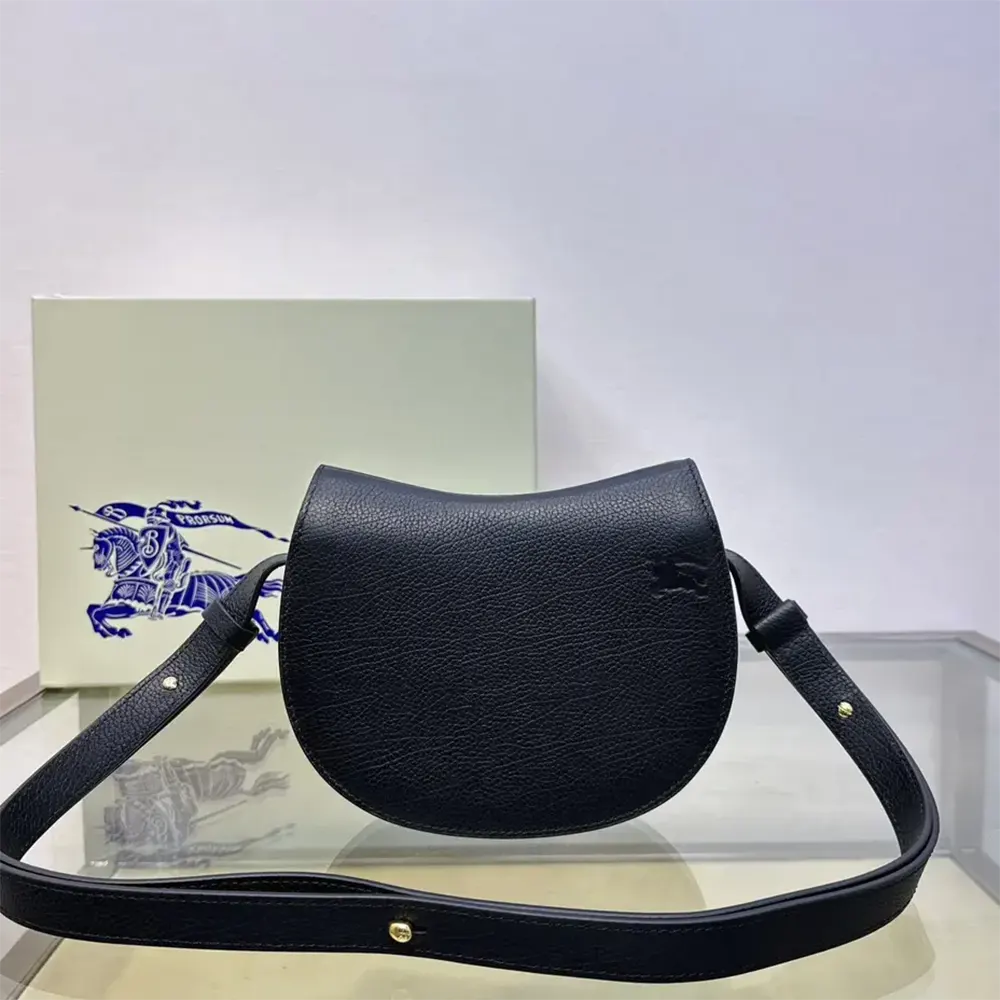 Burberry Women Mini Rocking Horse Bag-Black - image 4