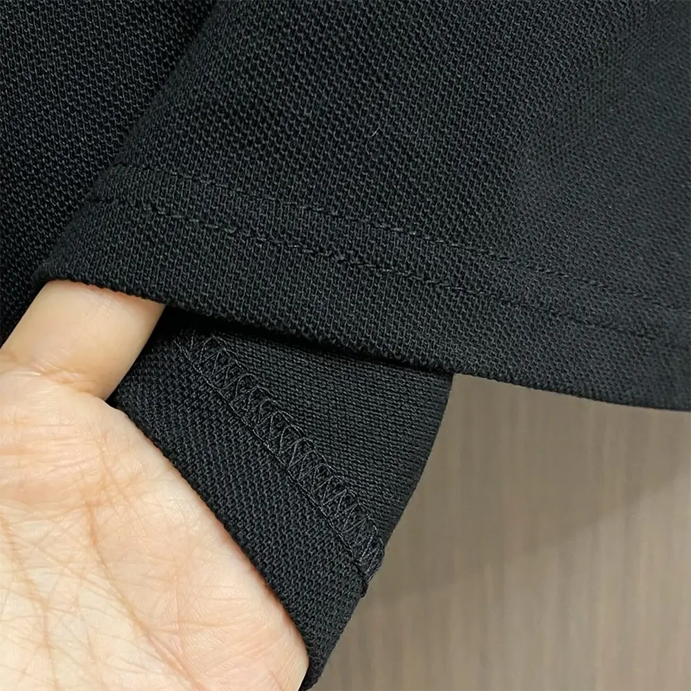 Celine Men Classic Polo Shirt in Cotton Piqué-Black 2X75H626U.38AW - image 7