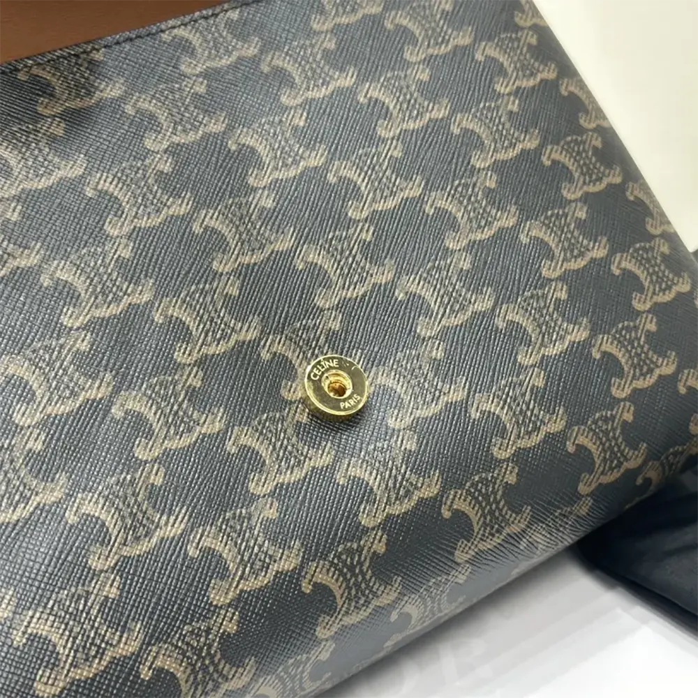 Celine Women Medium Celine Victoire Bag in Triomphe Canvas 115852FRH.04LU - image 7