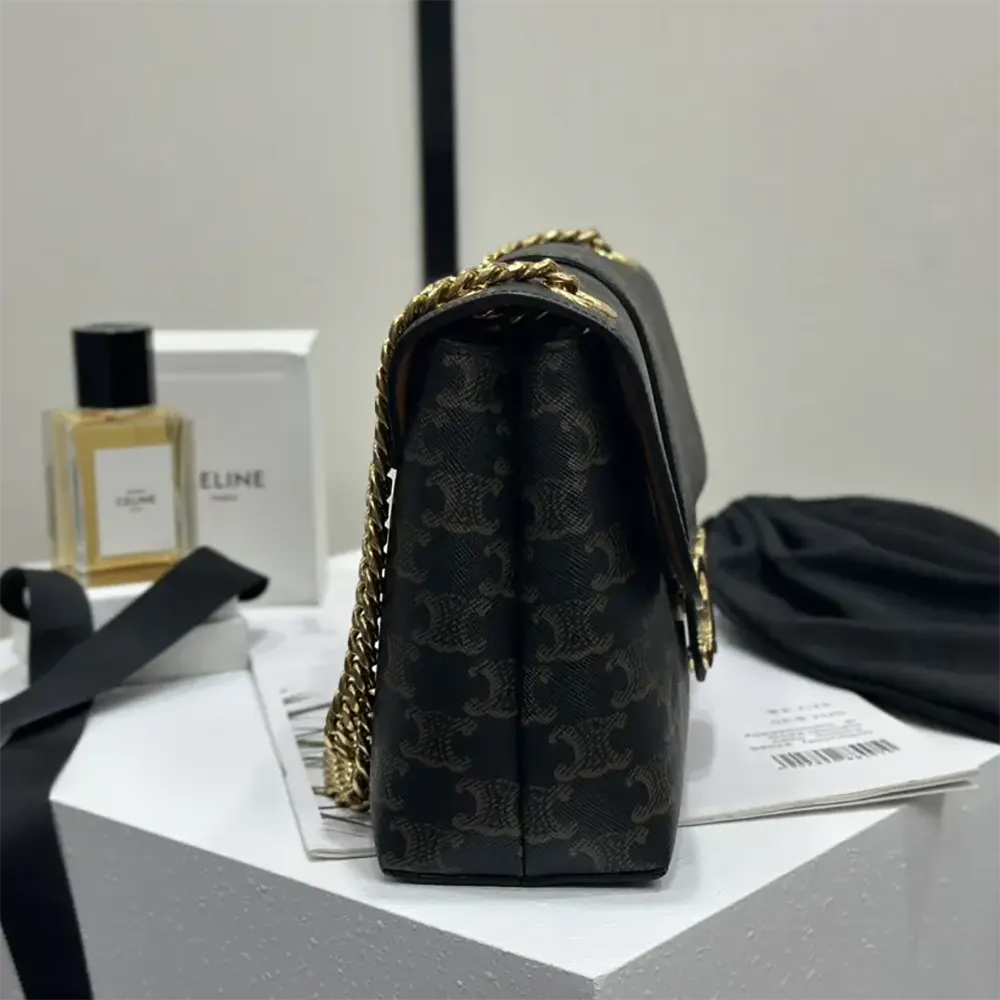 Celine Women Medium Celine Victoire Bag in Triomphe Canvas 115852FRH.04LU - image 4