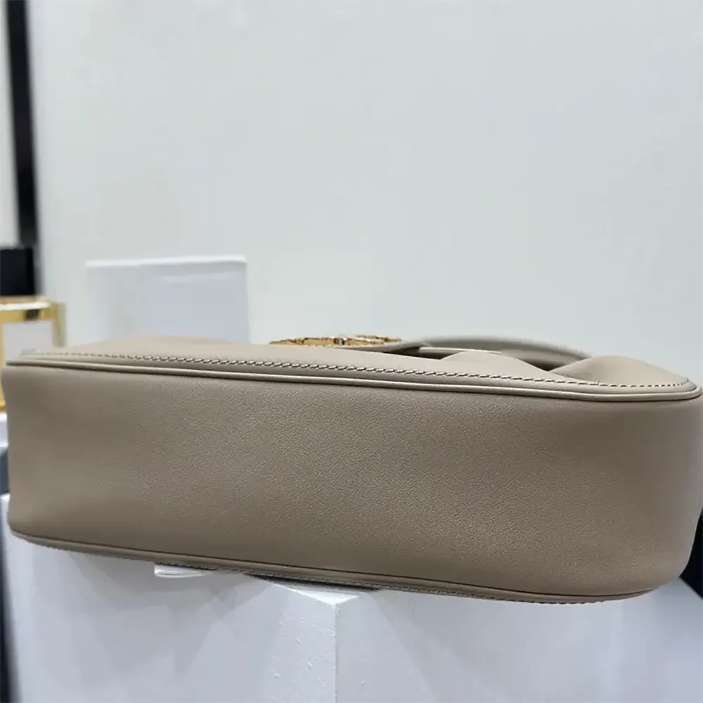 Celine Women Medium Polly Bag in Supple Calfskin 115633FDU.18BP - image 8