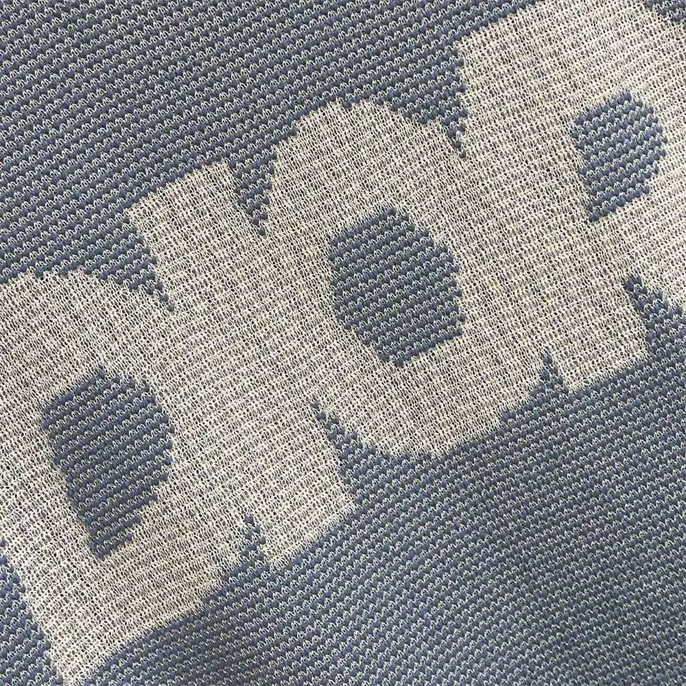 Dior Men Italic T-Shirt Blue Cotton-Blend Tramato Knit - image 5