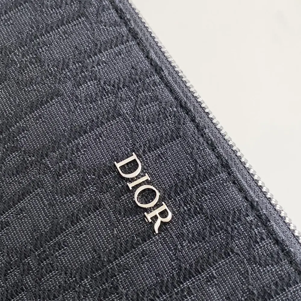 Dior Men Pouch Black Dior Oblique Jacquard 2OBCA251YSE_H03E - image 7