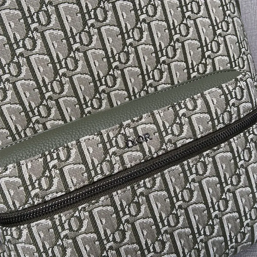 Dior Men Rider Backpack Khaki Dior Oblique Jacquard - image 8