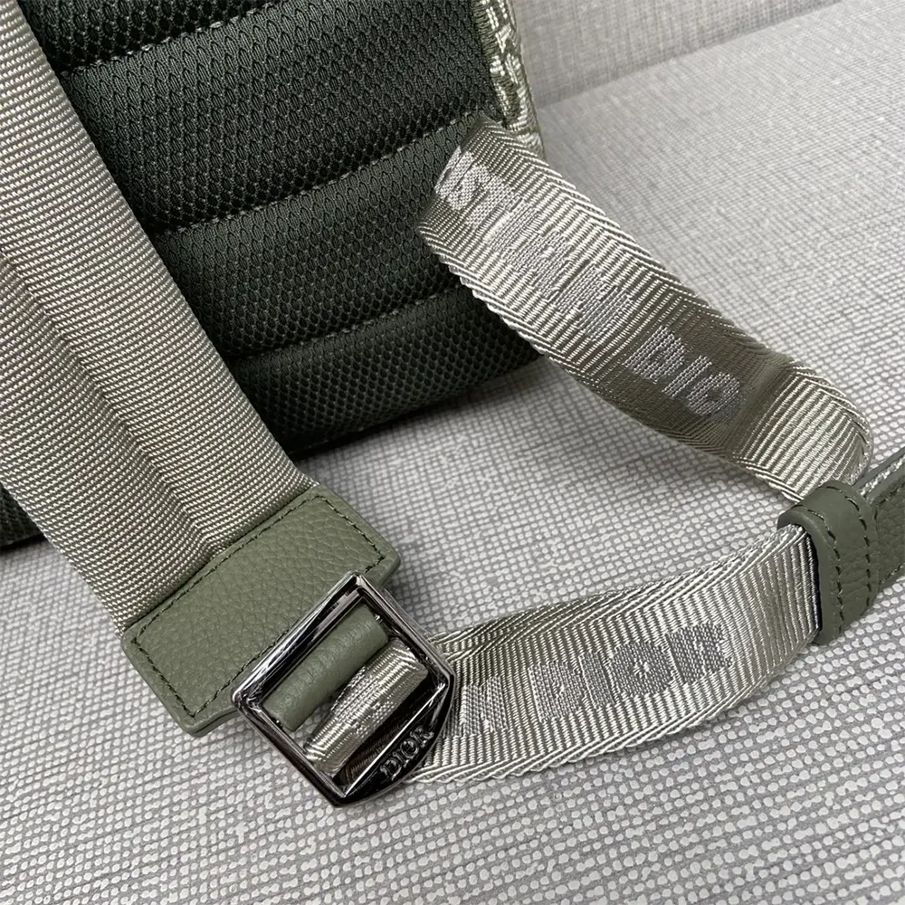 Dior Men Rider Backpack Khaki Dior Oblique Jacquard - image 9