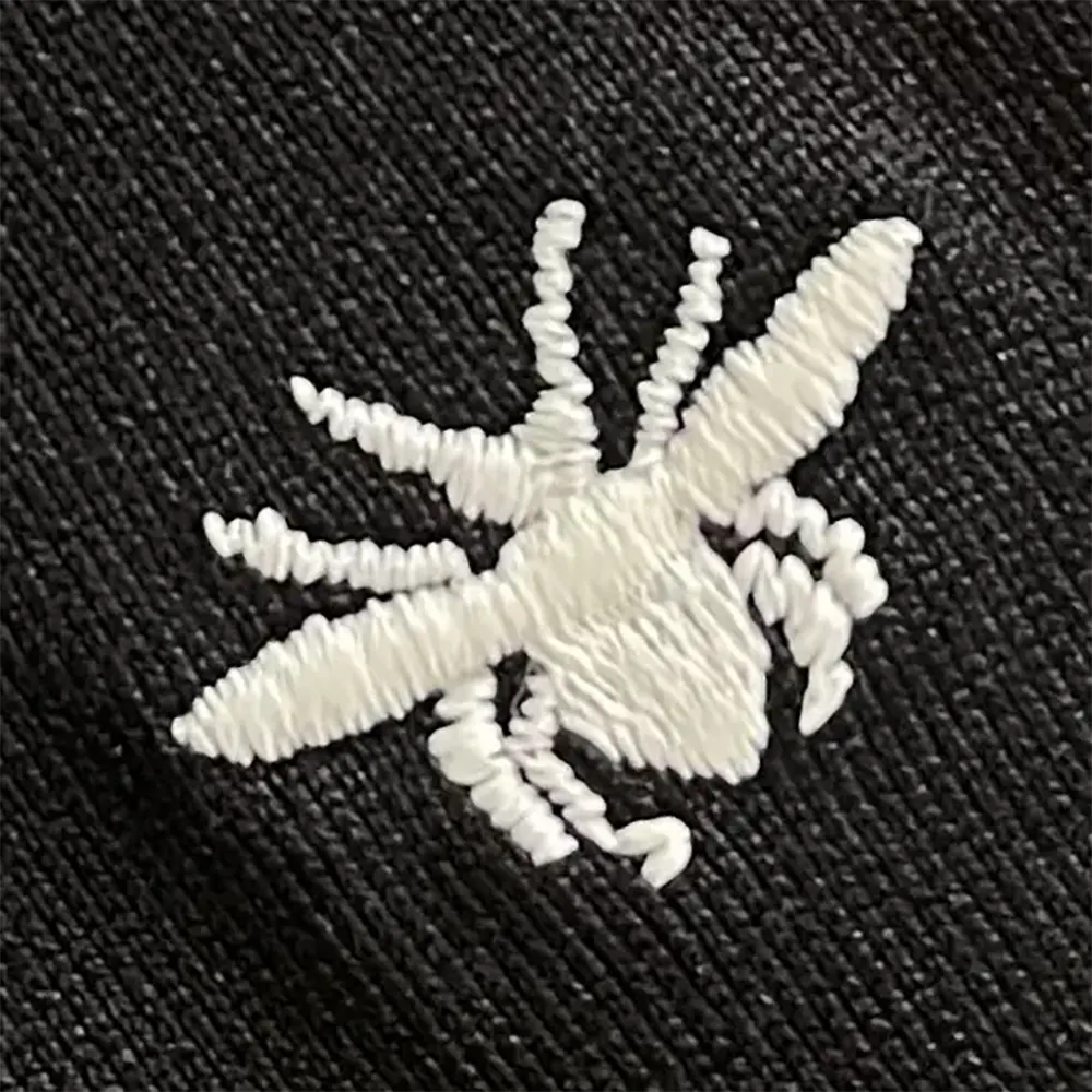 Dior Men T-Shirt with Bee Embroidery Black Cotton Jersey - image 6