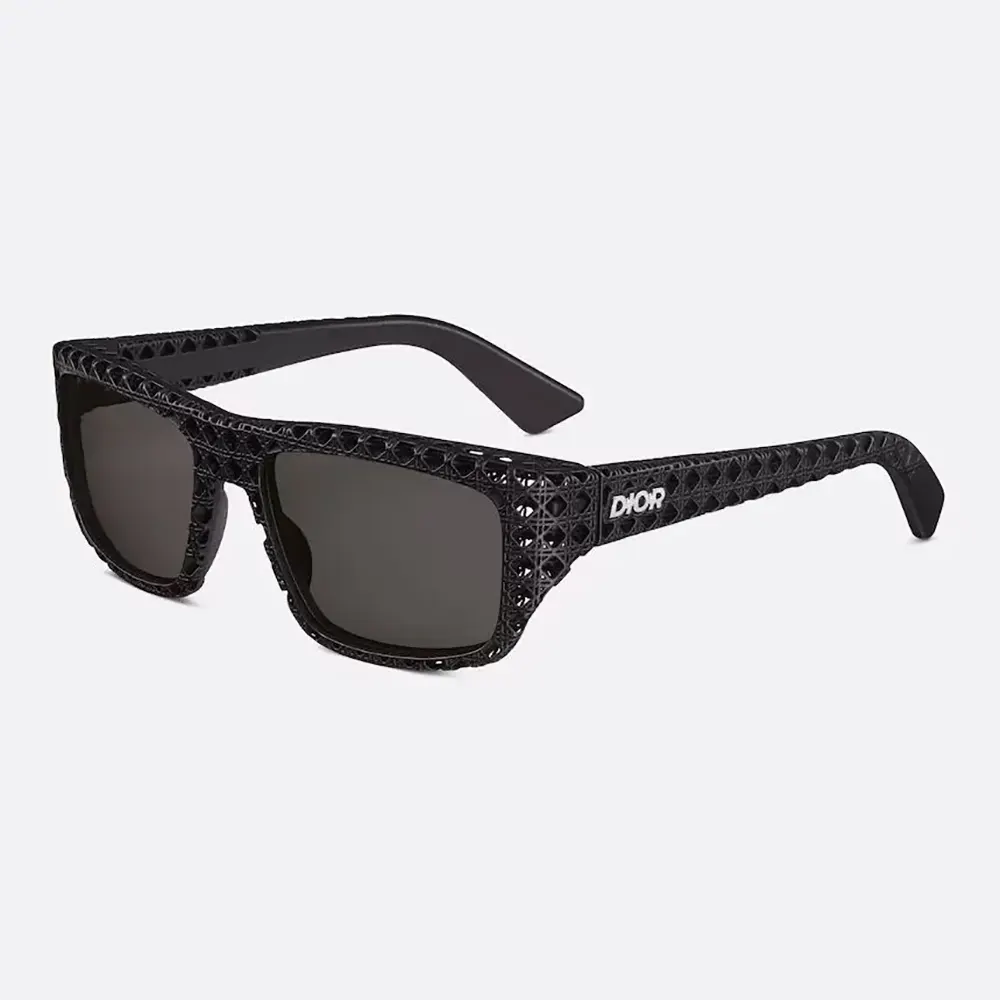 Dior Unisex Dior3D S1I Orange Mirrored Rectangular Sunglasses - image 4