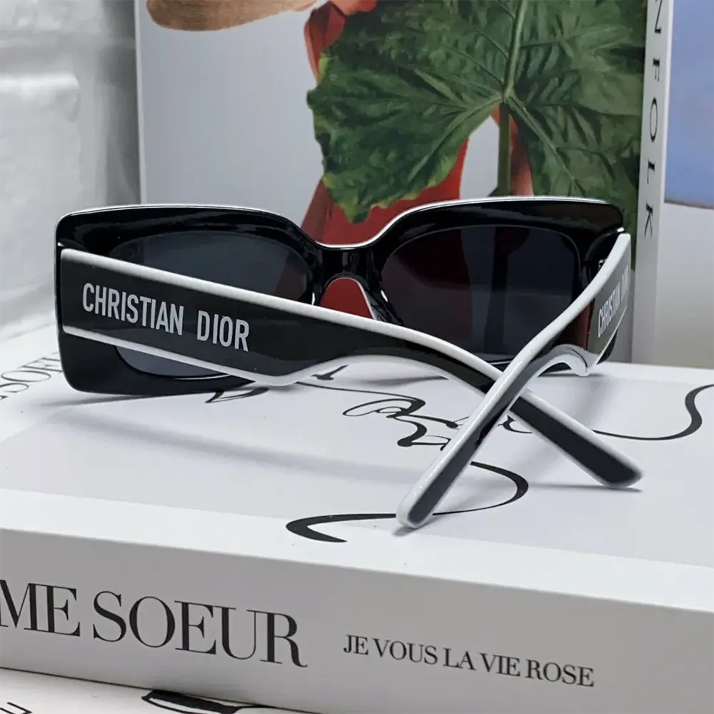 Dior Unisex DiorPacific S1U Black Square Sunglasses - image 9